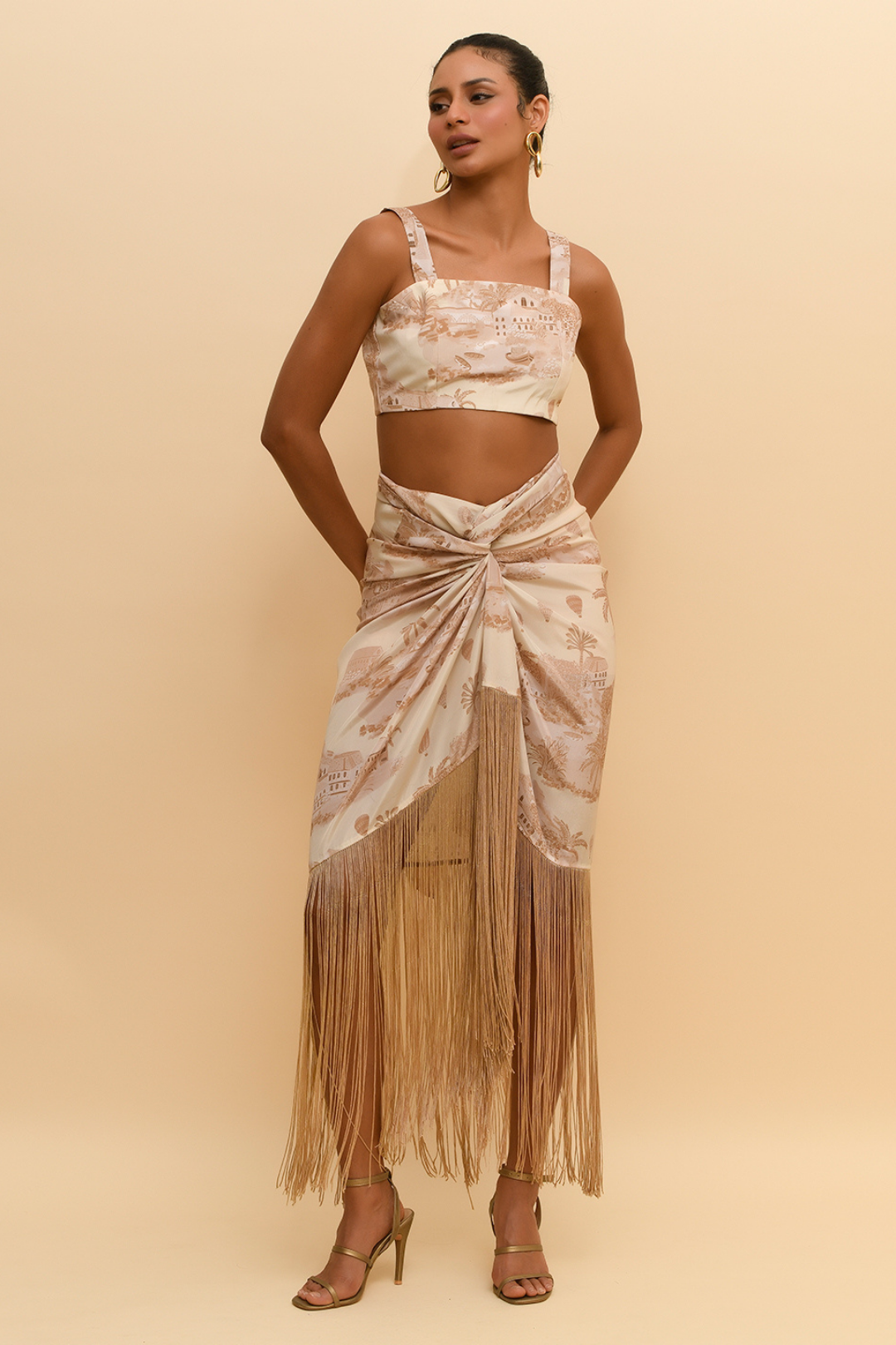 SORONG DRAPE SKIRT