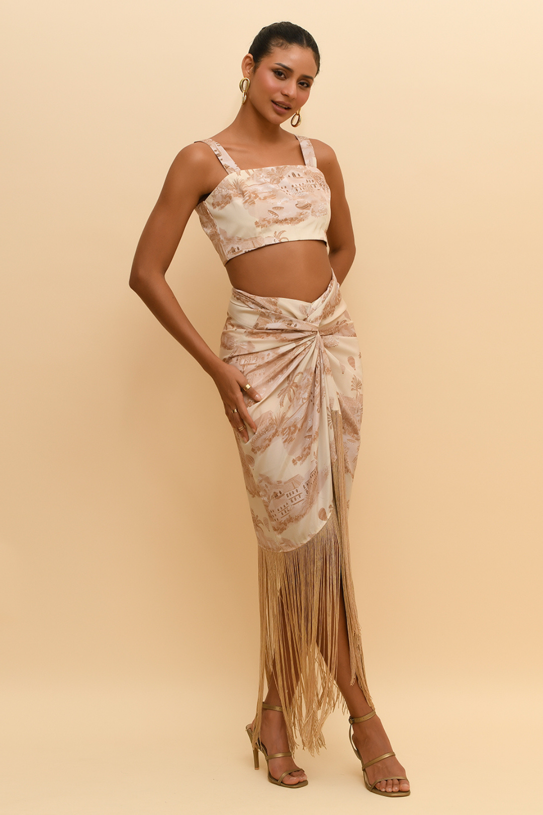 SORONG DRAPE SKIRT