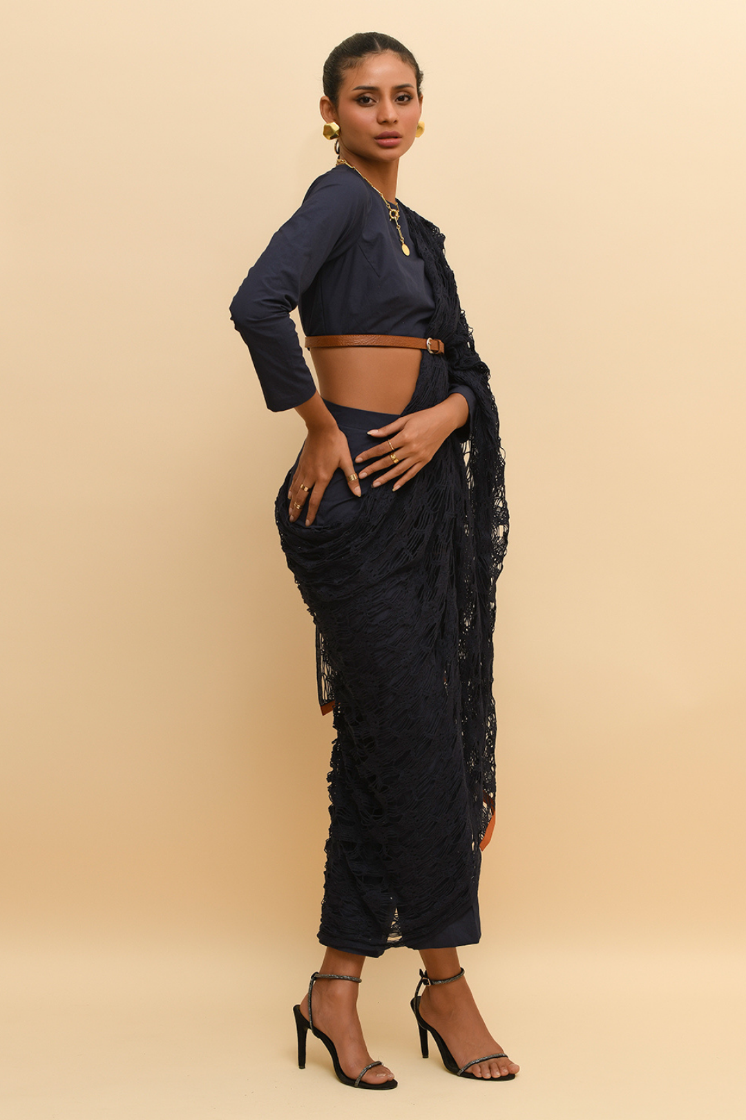 MIDNIGHT BLUE BLOUSE
